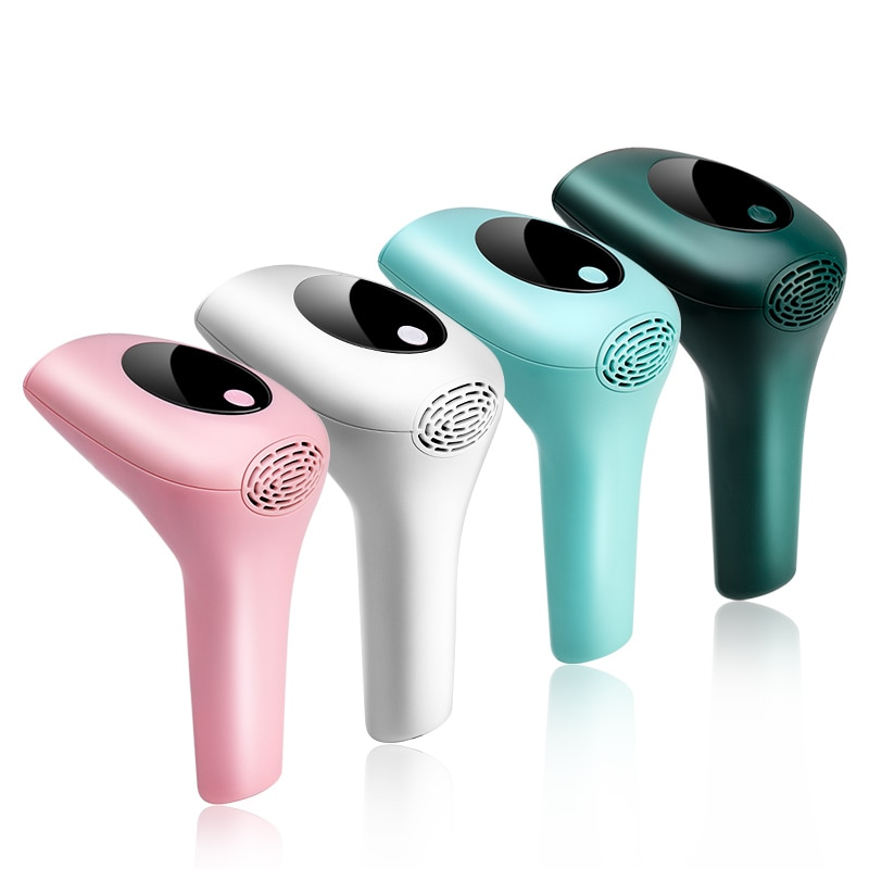 Colorful IPL Laser Hair Epilator with Goggles and Shaver
